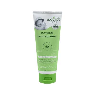 Wotnot Naturals Natural Sunscreen SPF 30 100g